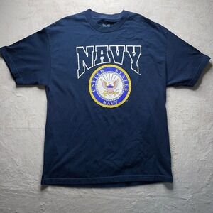 Rapid Dominance Navy Men's T-Shirt XL Cotton US Navy Emblem
